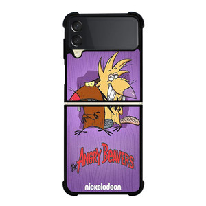 THE ANGRY BEAVERS NICKLODEON CARTOON Samsung Galaxy Z Flip 3 Case Cover THE ANGRY BEAVERS NICKLODEON CARTOON Samsung Galaxy Z Flip 3 Case Cover