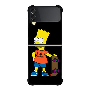 THE SIMPSONS ZOO YORK SKATEBOARD 2 Samsung Galaxy Z Flip 3 Case Cover THE SIMPSONS ZOO YORK SKATEBOARD 2 Samsung Galaxy Z Flip 3 Case Cover