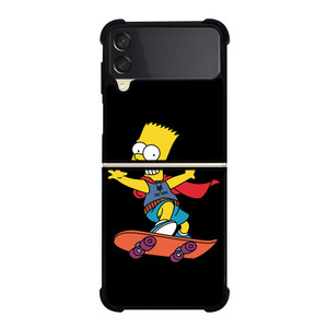 THE SIMPSONS ZOO YORK SKATEBOARD Samsung Galaxy Z Flip 3 Case Cover THE SIMPSONS ZOO YORK SKATEBOARD Samsung Galaxy Z Flip 3 Case Cover