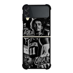 TRAE YOUNG ATLANTA HAWKS 3 Samsung Galaxy Z Flip 3 Case Cover TRAE YOUNG ATLANTA HAWKS 3 Samsung Galaxy Z Flip 3 Case Cover