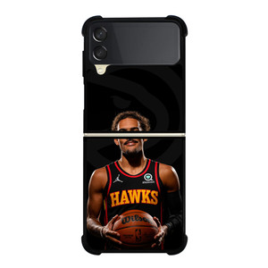 TRAE YOUNG ATLANTA HAWKS 4 Samsung Galaxy Z Flip 3 Case Cover TRAE YOUNG ATLANTA HAWKS 4 Samsung Galaxy Z Flip 3 Case Cover