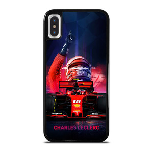 CHARLES LECLERC SCUDERIA FERRARI F1 iPhone X / XS Case Cover CHARLES LECLERC SCUDERIA FERRARI F1 iPhone X / XS Case Cover