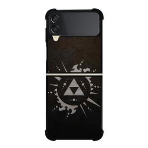 TRIFORCE LEGEND OF ZELDA ICON Samsung Galaxy Z Flip 3 Case Cover TRIFORCE LEGEND OF ZELDA ICON Samsung Galaxy Z Flip 3 Case Cover