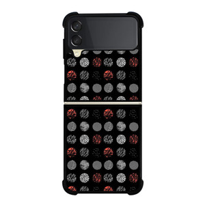 TWENTY ONE PILOTS BLURRYFACE PATTERN Samsung Galaxy Z Flip 3 Case Cover TWENTY ONE PILOTS BLURRYFACE PATTERN Samsung Galaxy Z Flip 3 Case Cover