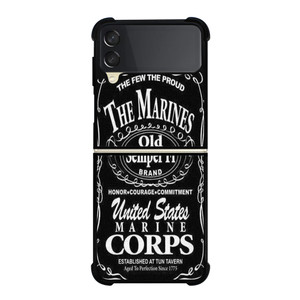 UNITED STATES US MARINE CORPS Samsung Galaxy Z Flip 3 Case Cover