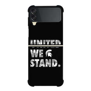 UNITED WE STAND MICHIGAN STATE UNIVERSITY Samsung Galaxy Z Flip 3 Case Cover UNITED WE STAND MICHIGAN STATE UNIVERSITY Samsung Galaxy Z Flip 3 Case Cover