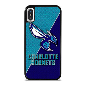 CHARLOTTE HORNETS NBA BASKETBALL LOGO iPhone X / XS Case Cover CHARLOTTE HORNETS NBA BASKETBALL LOGO iPhone X / XS Case Cover