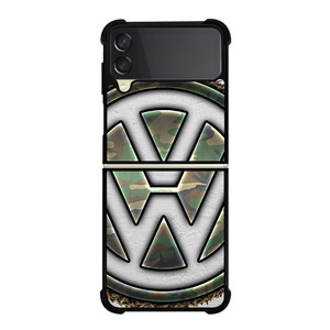 VOLKSWAGEN VW CAMO LOGO Samsung Galaxy Z Flip 3 Case Cover