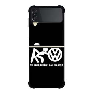 VW VOLKSWAGEN GAS OR ASS Samsung Galaxy Z Flip 3 Case Cover VW VOLKSWAGEN GAS OR ASS Samsung Galaxy Z Flip 3 Case Cover