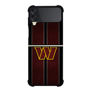 WASHINGTON COMMANDERS NFL METAL STRIPE Samsung Galaxy Z Flip 3 Case Cover