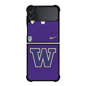 WASHINGTON HUSKIES FOOTBALL NCAA Samsung Galaxy Z Flip 3 Case Cover WASHINGTON HUSKIES FOOTBALL NCAA Samsung Galaxy Z Flip 3 Case Cover