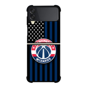WASHINGTON WIZARDS NBA USA FLAG Samsung Galaxy Z Flip 3 Case Cover