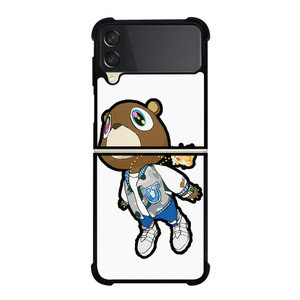 YEEZY BEAR CUTE Samsung Galaxy Z Flip 3 Case Cover YEEZY BEAR CUTE Samsung Galaxy Z Flip 3 Case Cover