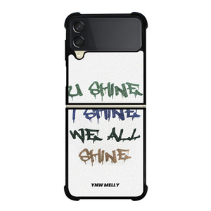 YNW MELLY RAPPER WE ALL SHINE Samsung Galaxy Z Flip 3 Case Cover YNW MELLY RAPPER WE ALL SHINE Samsung Galaxy Z Flip 3 Case Cover