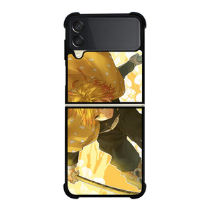 ZENITSU AGATSUMA DEMON SLAYER ANIME 2 Samsung Galaxy Z Flip 3 Case Cover ZENITSU AGATSUMA DEMON SLAYER ANIME 2 Samsung Galaxy Z Flip 3 Case Cover
