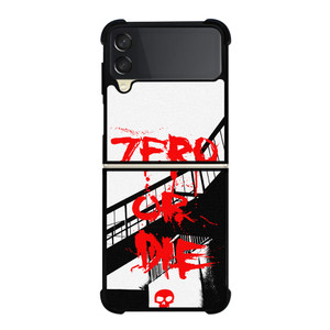 ZERO SKATEBOARDS SLOGAN Samsung Galaxy Z Flip 3 Case Cover ZERO SKATEBOARDS SLOGAN Samsung Galaxy Z Flip 3 Case Cover