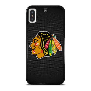 CHICAGO BLACKHAWKS HOCKEY NHL LOGO iPhone X / XS Case Cover