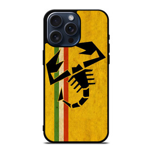 ABARTH LOGO iPhone 15 Pro Max Case Cover ABARTH LOGO iPhone 15 Pro Max Case Cover