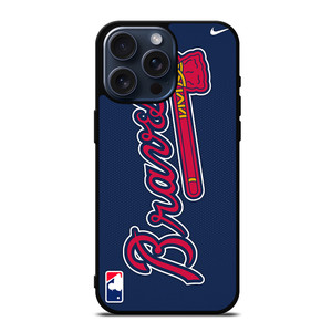 ATLANTA BRAVES BASEBALL iPhone 15 Pro Max Case Cover ATLANTA BRAVES BASEBALL iPhone 15 Pro Max Case Cover