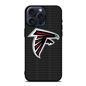 ATLANTA FALCONS FOOTBALL TEXT iPhone 15 Pro Max Case Cover
