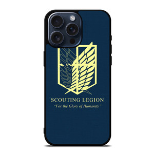 ATTACK ON TITAN SCOUTING LEGION iPhone 15 Pro Max Case Cover
