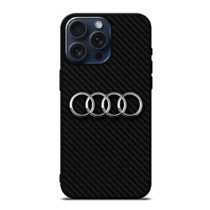 AUDI MOTOR CARBON FIBER iPhone 15 Pro Max Case Cover