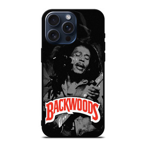 BACKWOODS CIGARETTES BOB MARLEY iPhone 15 Pro Max Case Cover
