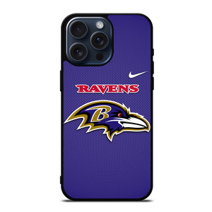 BALTIMORE RAVENS NFL FOOTBALL NIKE iPhone 15 Pro Max Case Cover BALTIMORE RAVENS NFL FOOTBALL NIKE iPhone 15 Pro Max Case Cover