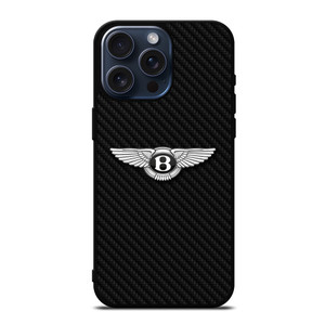 BENTLEY MOTORS CARBON FIBER iPhone 15 Pro Max Case Cover BENTLEY MOTORS CARBON FIBER iPhone 15 Pro Max Case Cover