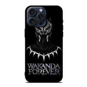 BLACK PANTHER WAKANDA FOREVER MARVEL iPhone 15 Pro Max Case Cover BLACK PANTHER WAKANDA FOREVER MARVEL iPhone 15 Pro Max Case Cover
