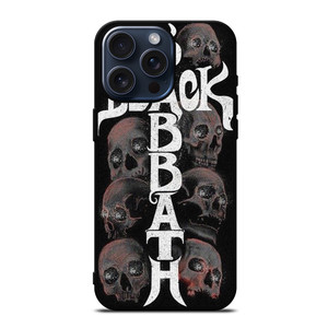 BLACK SABBATH ROCK SKULL iPhone 15 Pro Max Case Cover