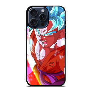BLUE SUPER SAIYAN GOKU iPhone 15 Pro Max Case Cover