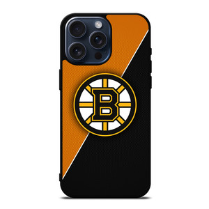 BOSTON BRUINS NHL HOCKEY LOGO iPhone 15 Pro Max Case Cover
