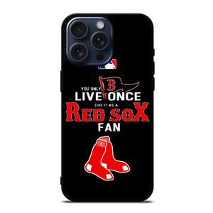 BOSTON RED SOX MLB BASEBALL FANS iPhone 15 Pro Max Case Cover