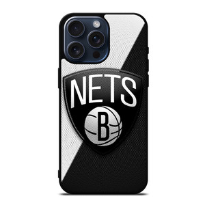 BROOKLYN NETS NBA BASKETBALL ICON iPhone 15 Pro Max Case Cover