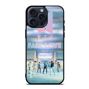 BTS KPOP FAKE LOVE iPhone 15 Pro Max Case Cover