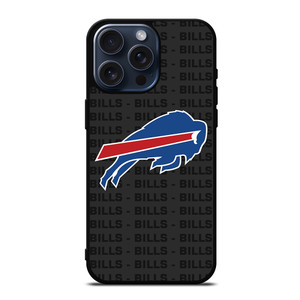 BUFFALO BILLS FOOTBALL TEXT iPhone 15 Pro Max Case Cover BUFFALO BILLS FOOTBALL TEXT iPhone 15 Pro Max Case Cover