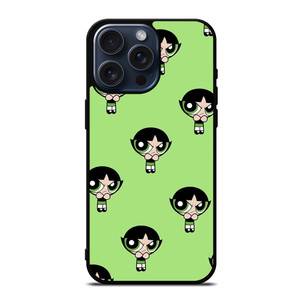 BUTTERCUP POWERPUFF GIRLS PATTERN iPhone 15 Pro Max Case Cover