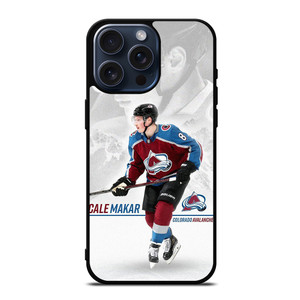 CALE MAKAR COLORADO AVALANCHE HOCKEY iPhone 15 Pro Max Case Cover CALE MAKAR COLORADO AVALANCHE HOCKEY iPhone 15 Pro Max Case Cover