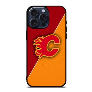 CALGARY FLAMES NHL HOCKEY LOGO iPhone 15 Pro Max Case Cover CALGARY FLAMES NHL HOCKEY LOGO iPhone 15 Pro Max Case Cover