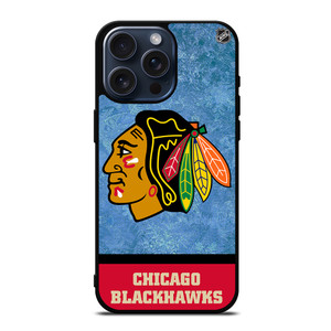 CHICAGO BLACKHAWKS HOCKEY TEAM iPhone 15 Pro Max Case Cover