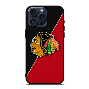 CHICAGO BLACKHAWKS NHL HOCKEY LOGO iPhone 15 Pro Max Case Cover