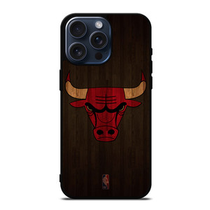 CHICAGO BULLS BASKETBALL COURT NBA iPhone 15 Pro Max Case Cover