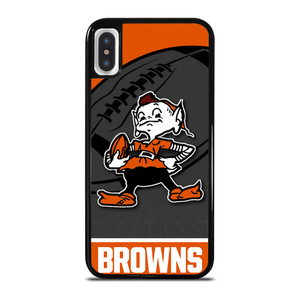CLEVELAND BROWNS NFL TEAM iPhone X / XS Case Cover