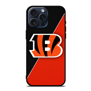 CINCINNATI BENGALS NFL FOOTBALL LOGO iPhone 15 Pro Max Case Cover