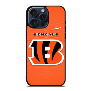 CINCINNATI BENGALS NFL FOOTBALL NIKE iPhone 15 Pro Max Case Cover CINCINNATI BENGALS NFL FOOTBALL NIKE iPhone 15 Pro Max Case Cover