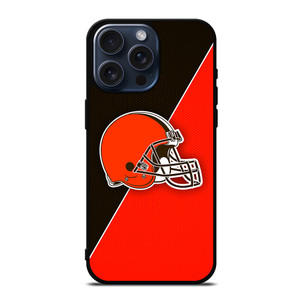 CLEVELAND BROWNS NFL FOOTBALL LOGO iPhone 15 Pro Max Case Cover CLEVELAND BROWNS NFL FOOTBALL LOGO iPhone 15 Pro Max Case Cover