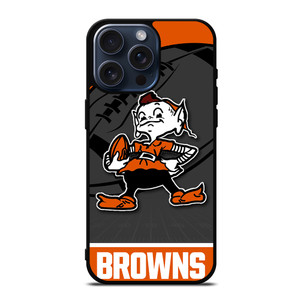 CLEVELAND BROWNS NFL TEAM iPhone 15 Pro Max Case Cover
