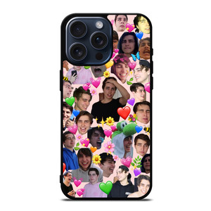 COLBY BROCK YOUTUBER COLLAGE iPhone 15 Pro Max Case Cover