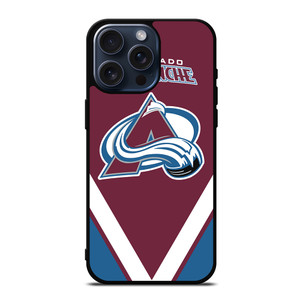 COLORADO AVALANCHE ICE HOCKEY LOGO iPhone 15 Pro Max Case Cover COLORADO AVALANCHE ICE HOCKEY LOGO iPhone 15 Pro Max Case Cover